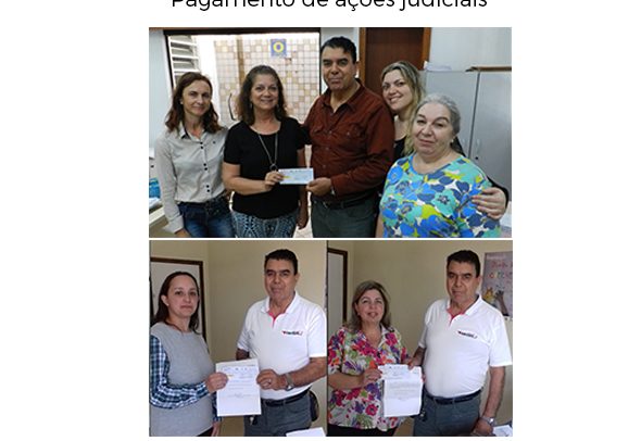 Pagamento de ações judiciais