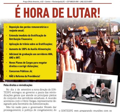 Jornal do SINTESPE – Setembro 2019