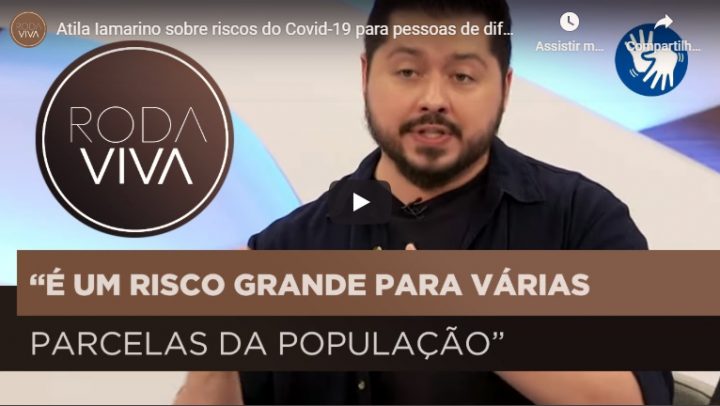 Atila Iamarino sobre embate entre presidente e governadores no controle do coronavírus
