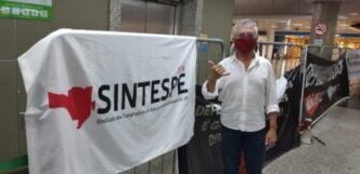 Diretor sindical Maurino Silva representa Sintespe/SC na luta contra a PEC 32