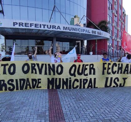 Ato Público pede continuidade da Universidade de São José