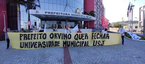 Ato Público pede continuidade da Universidade de São José