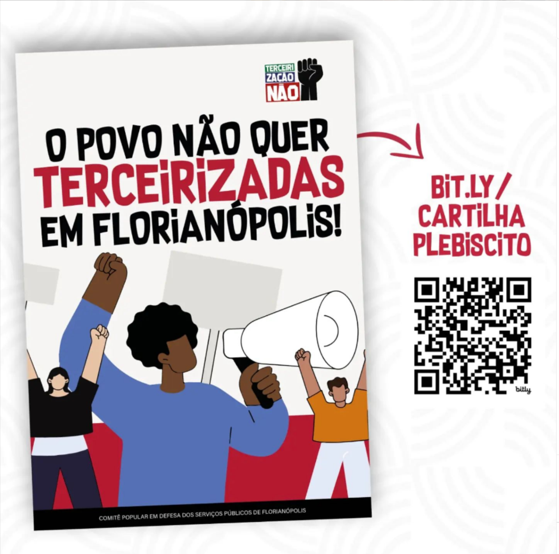 Plebiscito Popular faz consulta sobre as terceirizações em Florianópolis