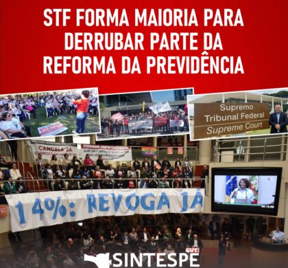 STF forma maioria para derrubar parte da reforma da Previdência