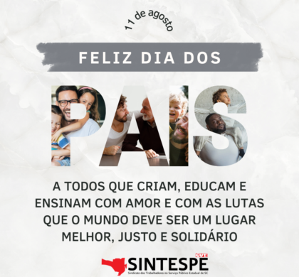 Feliz dia dos pais!