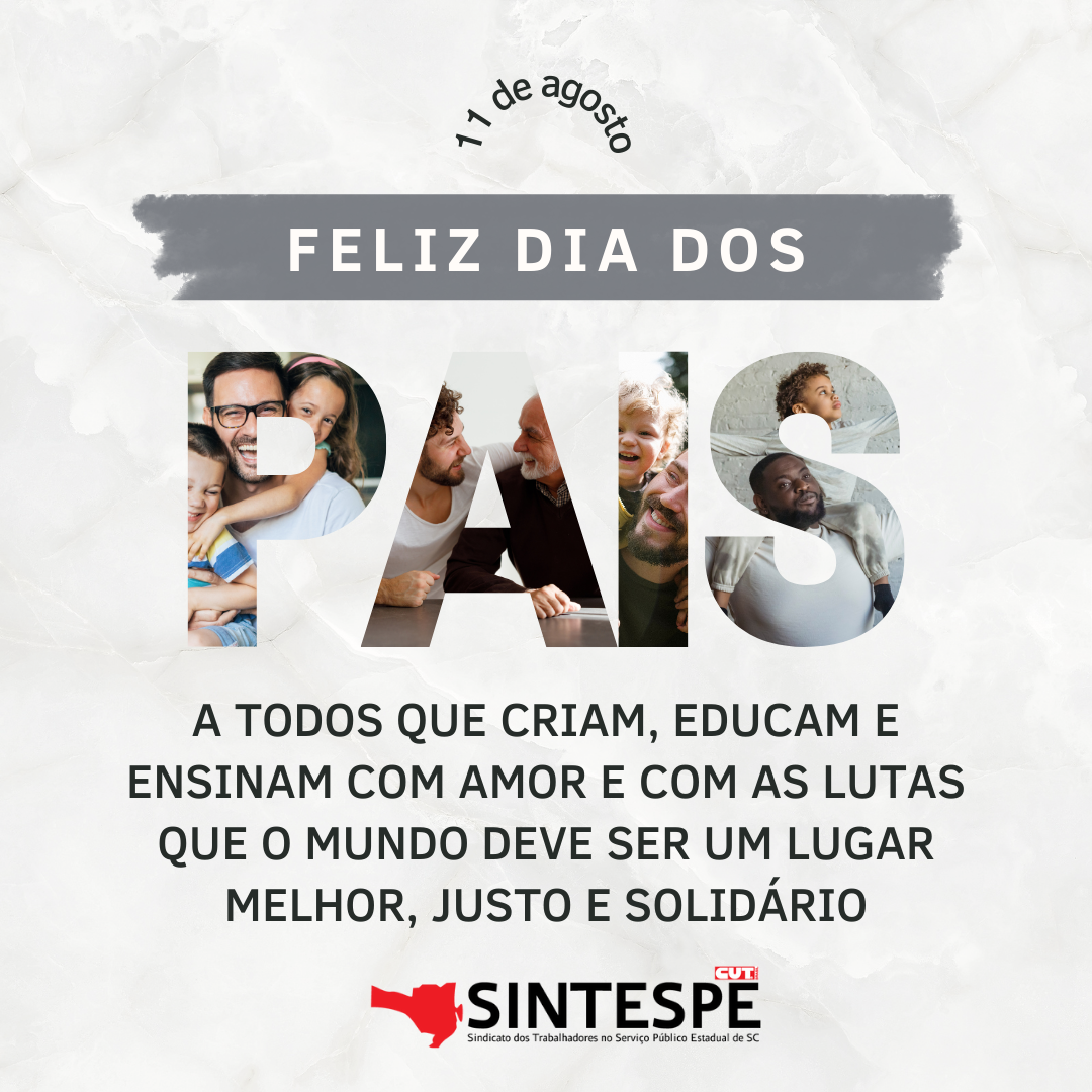 Feliz dia dos pais!