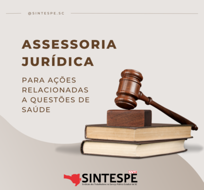 SINTESPE oferece assessoria jurídica para ações relacionadas a questões de saúde