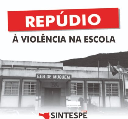 Nota em defesa da liberdade de cátedra e repúdio à violência na escola Muquém em Florianópolis