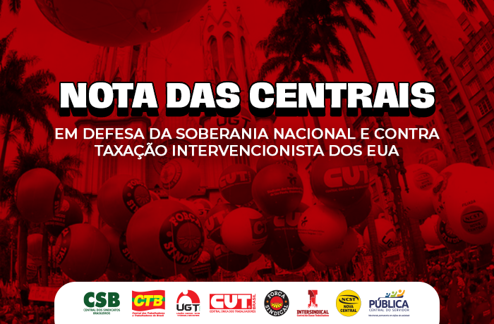 SINTESPE soma forças à campanha nacional pela soberania brasileira e contra taxação intervencionista dos EUA