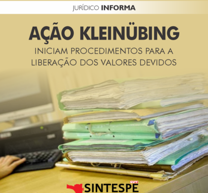 Assessoria jurídica inicia atos para pagamento da ação Kleinübing a 2266 servidores