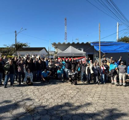 Todo apoio à GREVE dos trabalhadores e trabalhadoras na CELESC