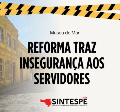 Servidores no Museu do Mar sentem-se abandonados institucionalmente