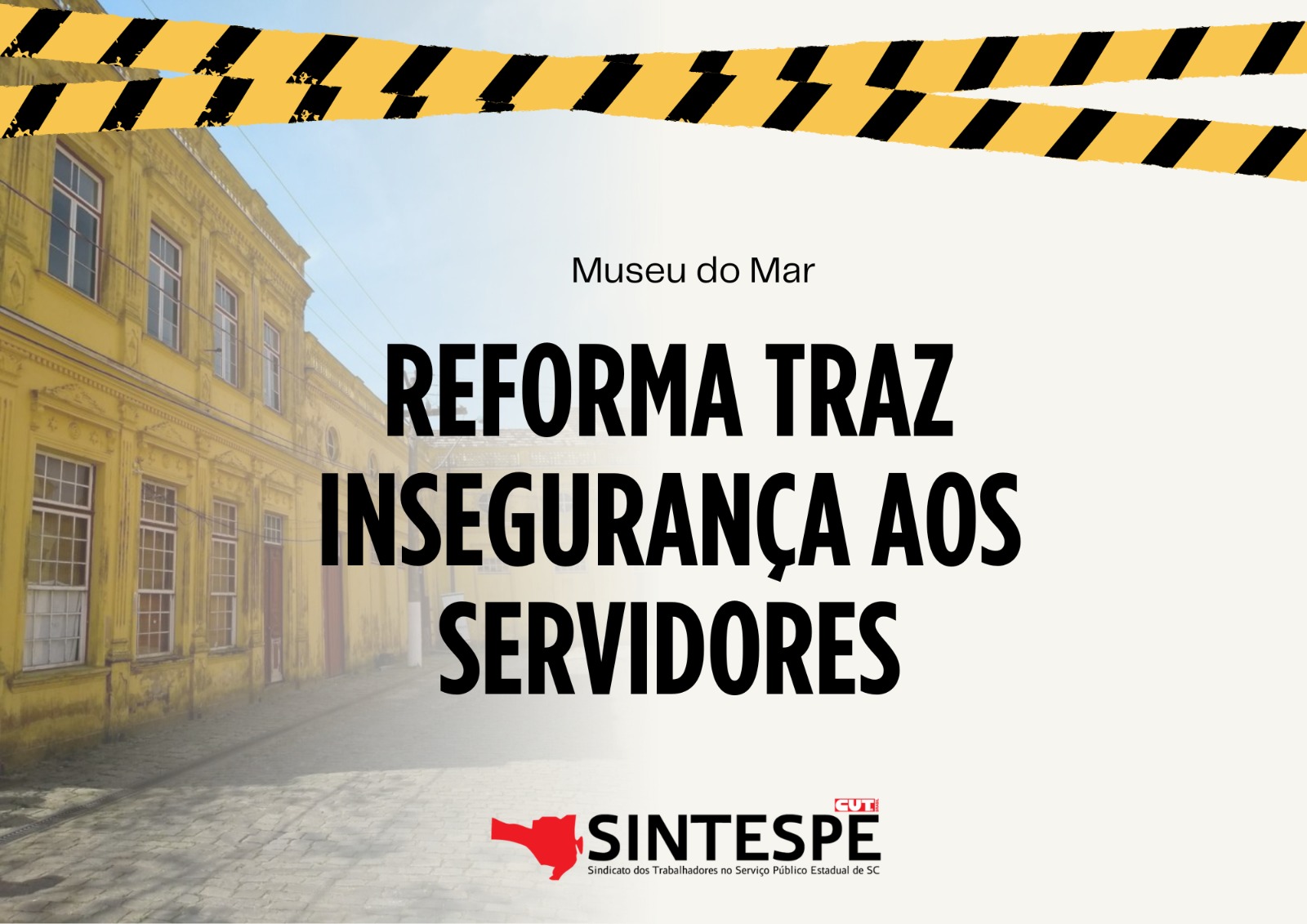 Servidores no Museu do Mar sentem-se abandonados institucionalmente